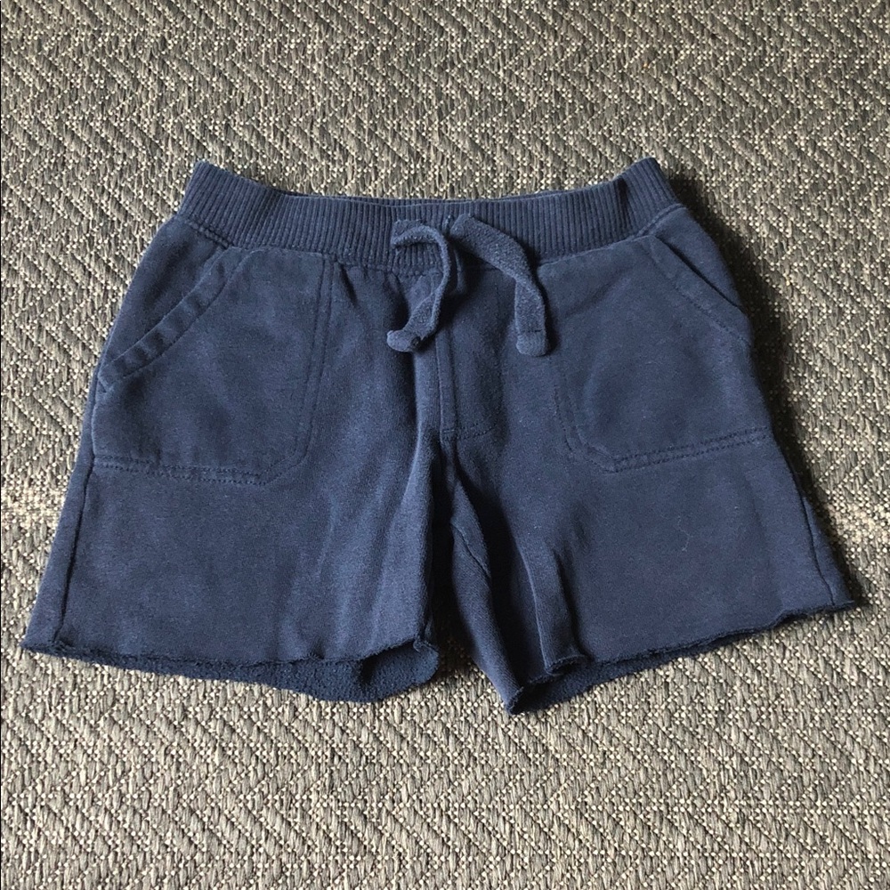Old Navy Navy Terry Drawstring Shorts for Kids